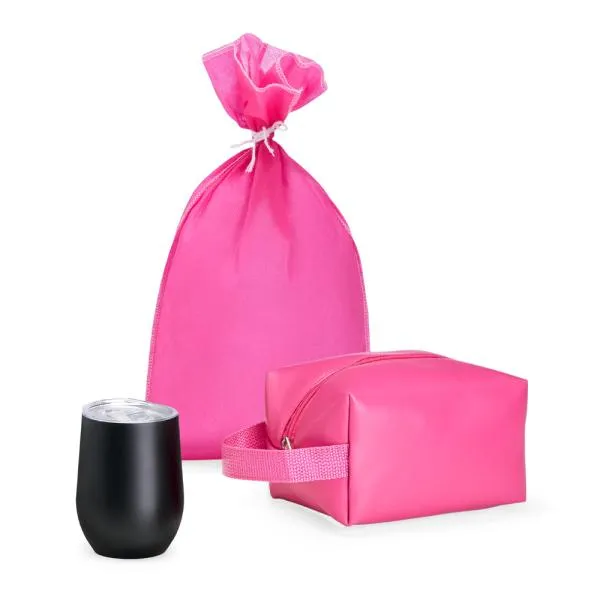 Kit Copo Térmico E Necessaire - 2 Pçs Personalizado