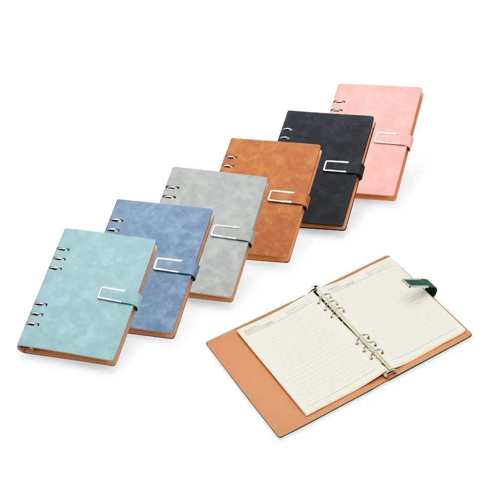 Caderno Fichário PU Personalizado