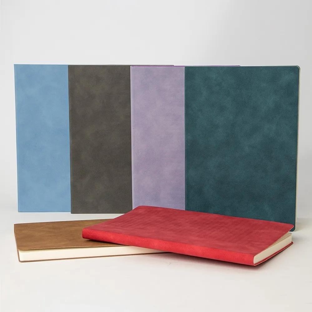 Caderno B5 com capa feita em PU Personalizado