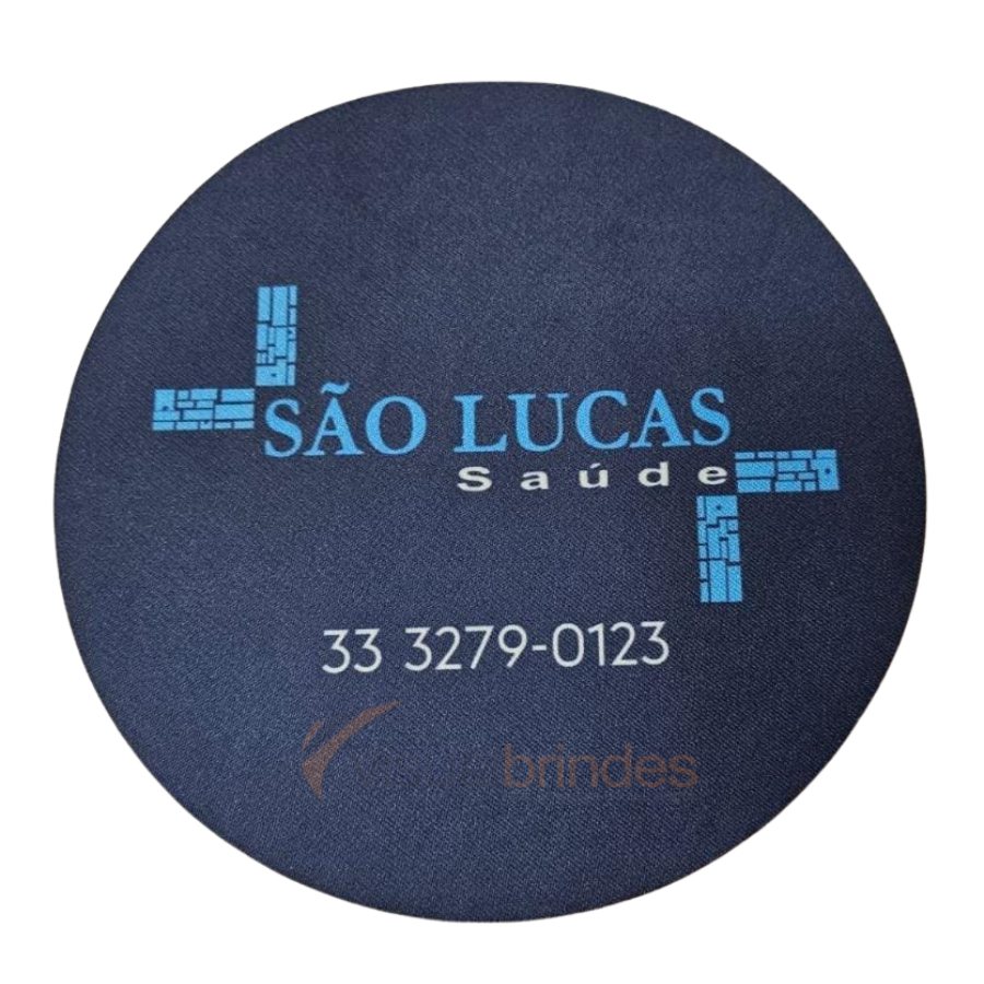 Mouse Pad Redondo em PVC Personalizado