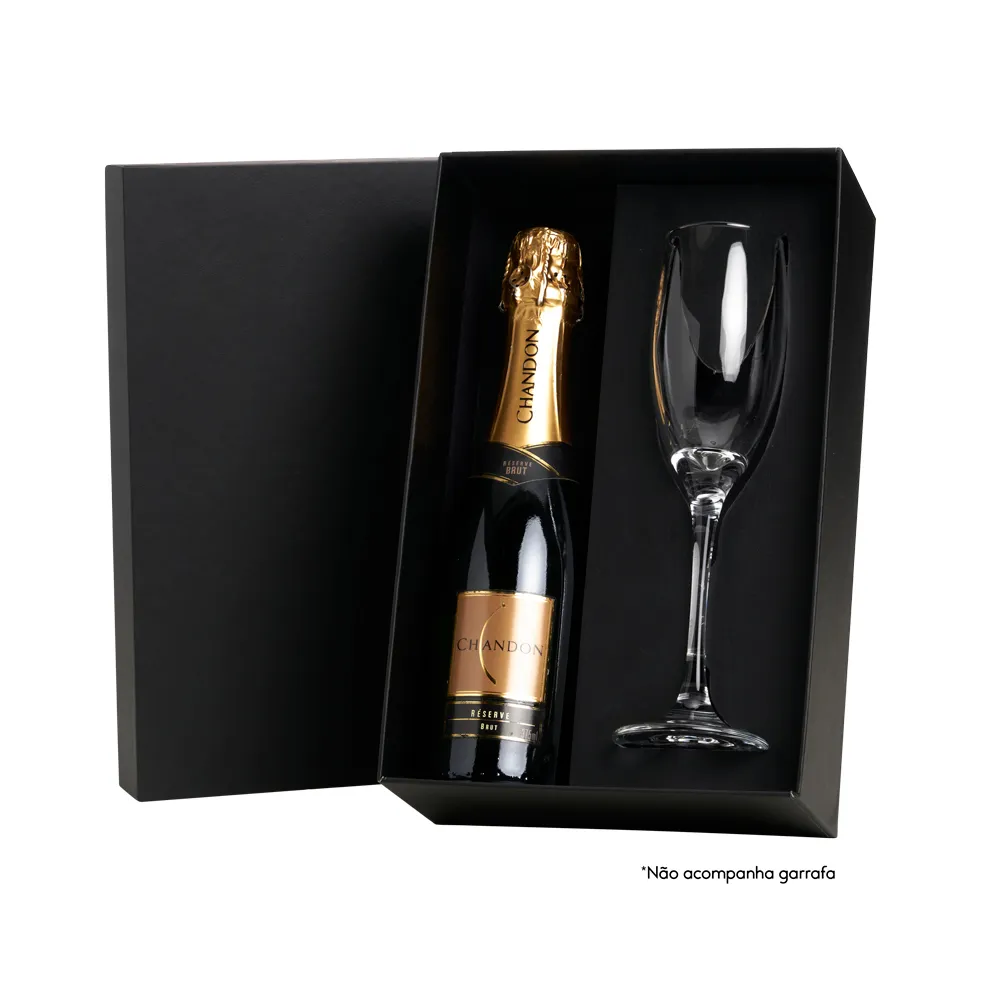 Kit vip com 01 taça de champanhe - 210ml