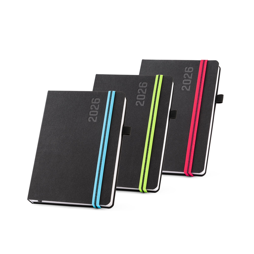 Agenda Diária 2026 - 14,5 x 21,2 cm Personalizada