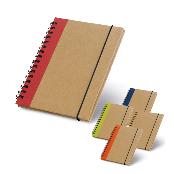 Caderno Ecológico 10,5 x 14,5 cm - Personalizado