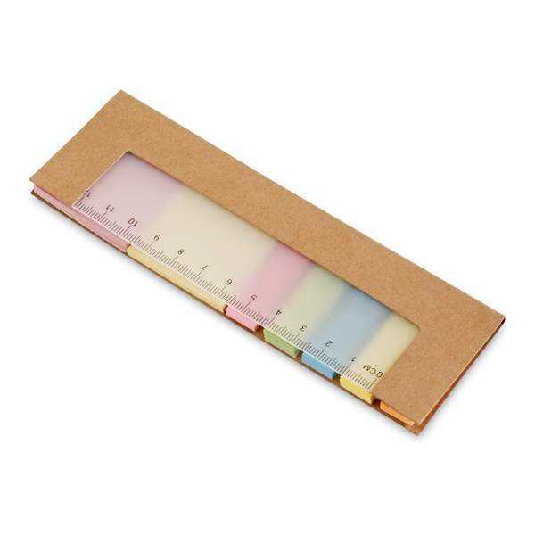 Bloco de Anotação Post-it com Régua Personalizado