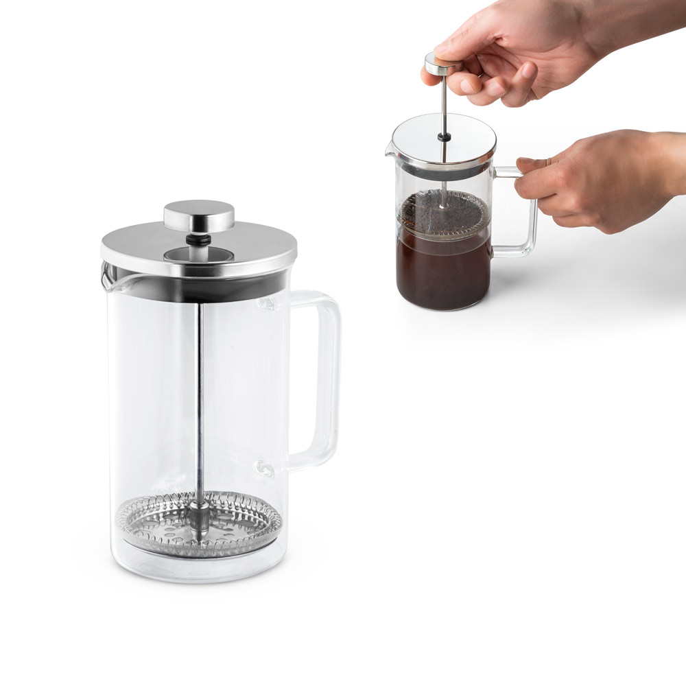 Cafeteira em Vidro 740ml - Personalizada