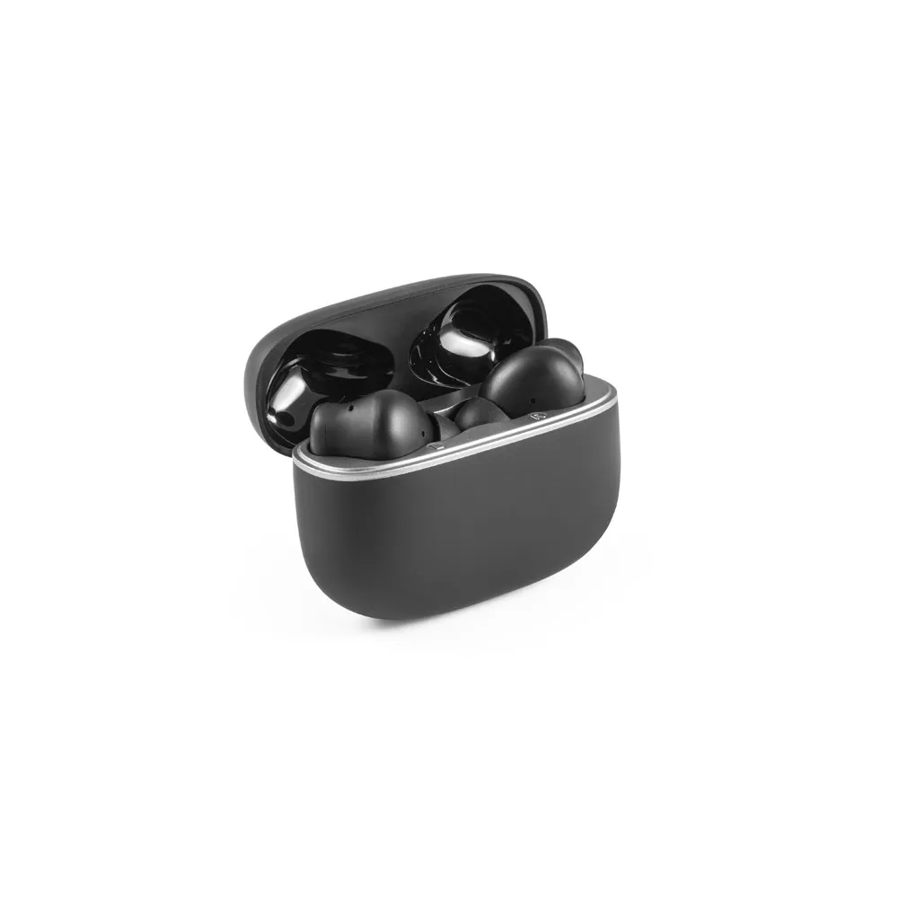 Fones de ouvido wireless em ABS 100% reciclado com ANC 500 mAh