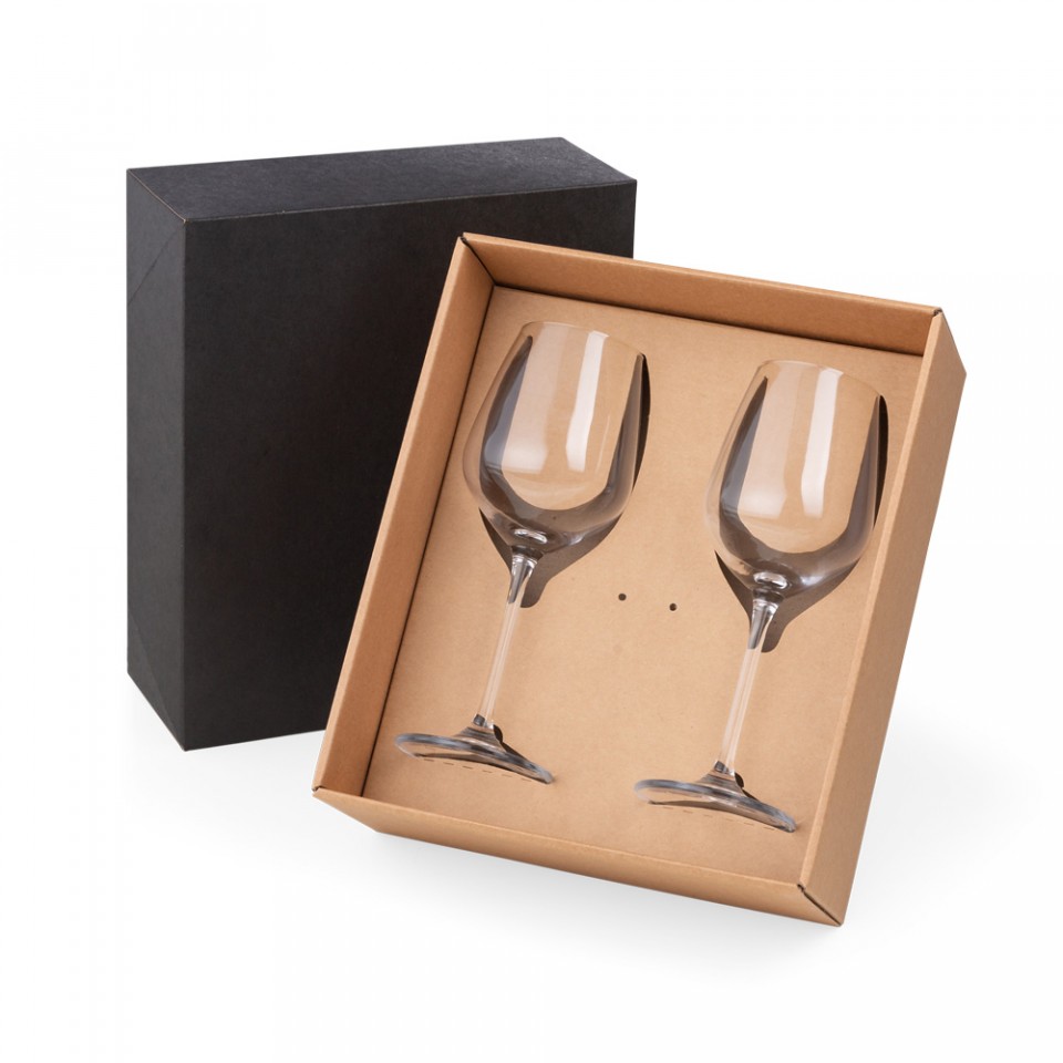 Kit com 2 Taças para Vinho 380ml