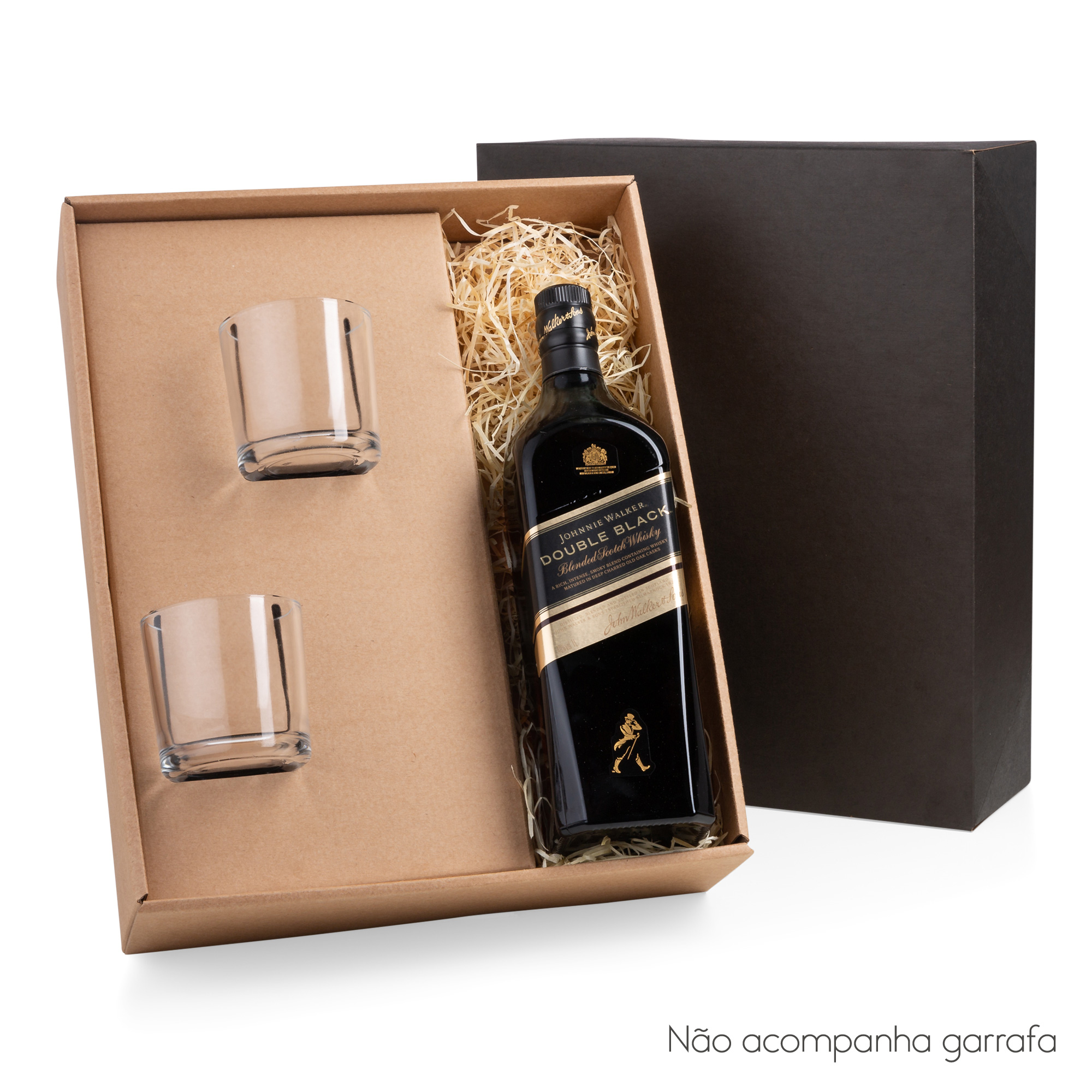 Kit com 2 copos para whisky - 300ml