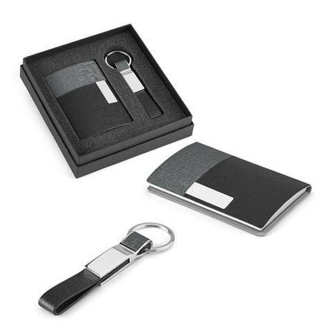 Kit Porta Cartões e Chaveiro Personalizado