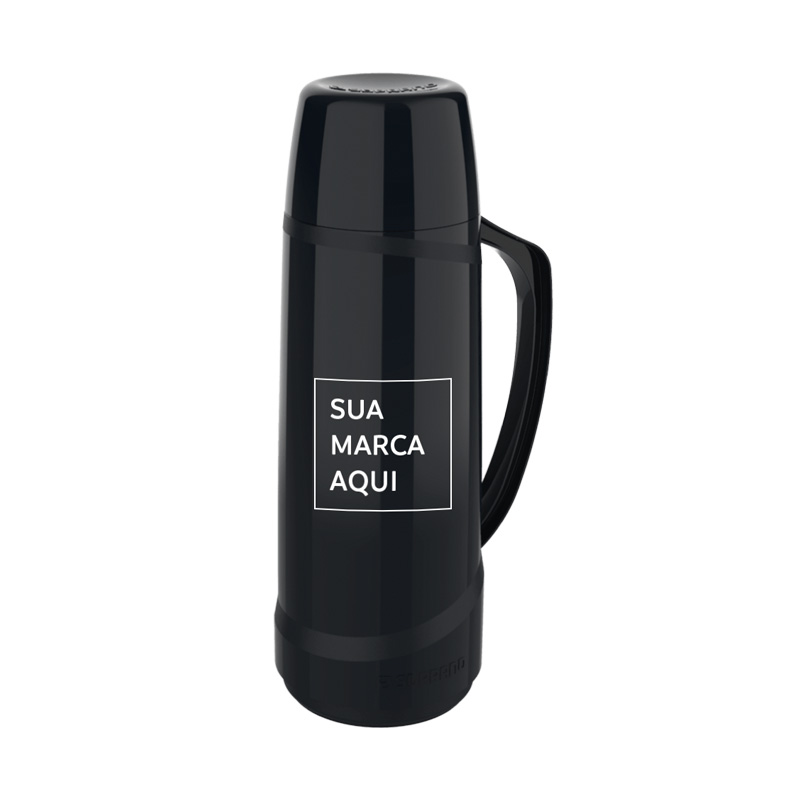 Garrafa Térmica Soprano Personalizada - Cristal 1L