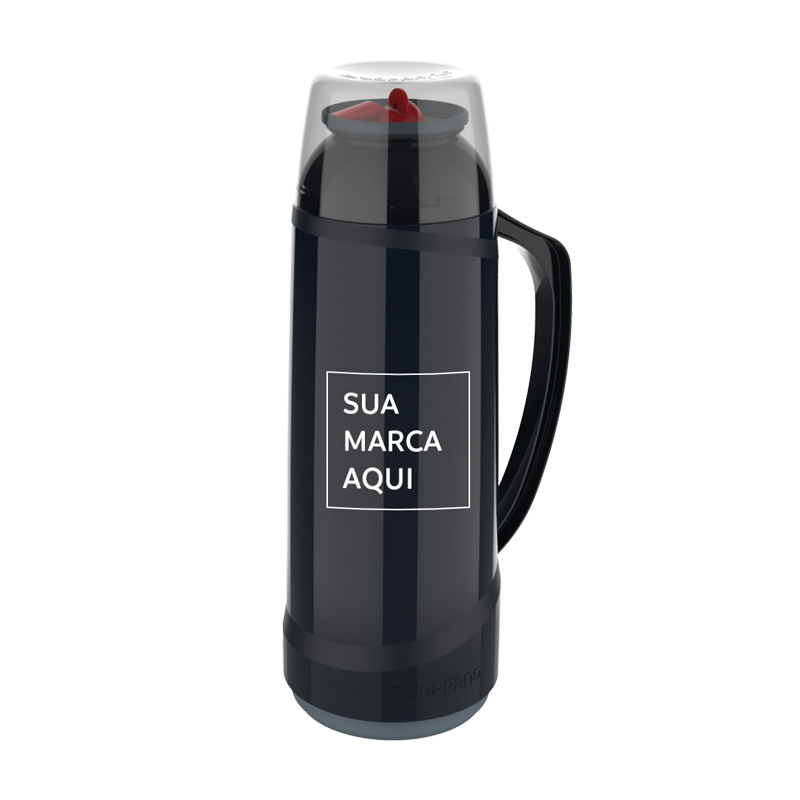 Garrafa Térmica Cristal com Bico 1 Litro