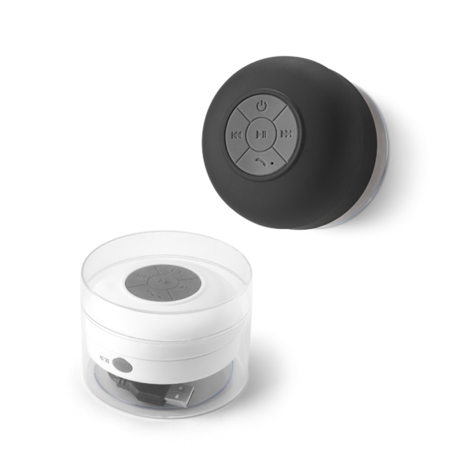 CAIXA DE SOM À PROVA DE ÁGUA COM BLUETOOTH E 3W/4O