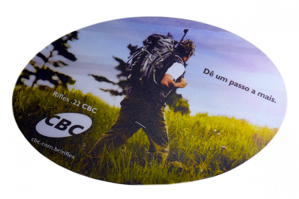 Mouse Pad Redondo em PVC Personalizado
