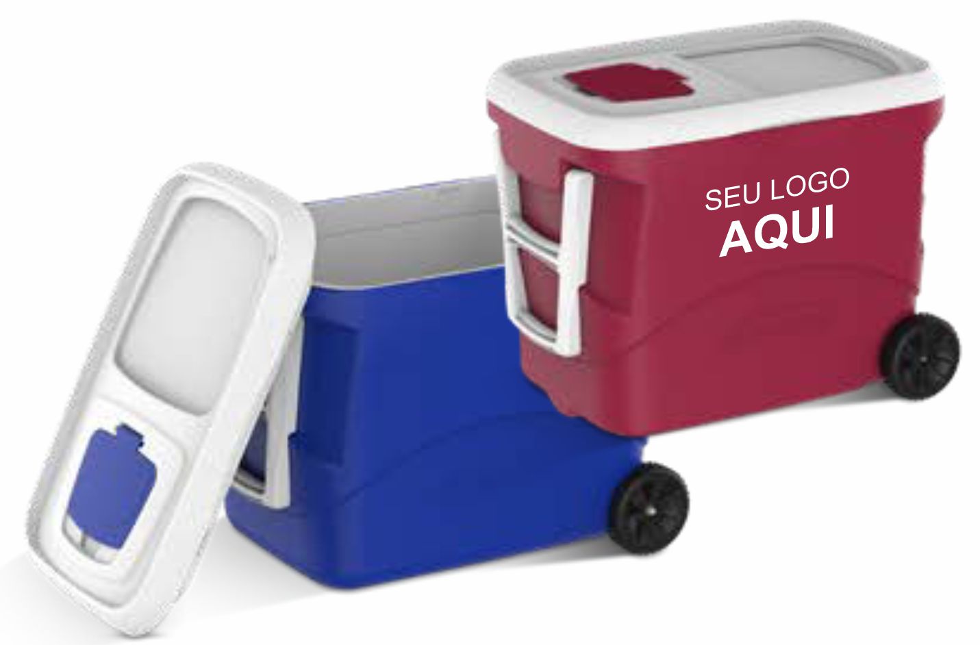 Caixa Térmica com Rodinhas 50 LT Personalizadas