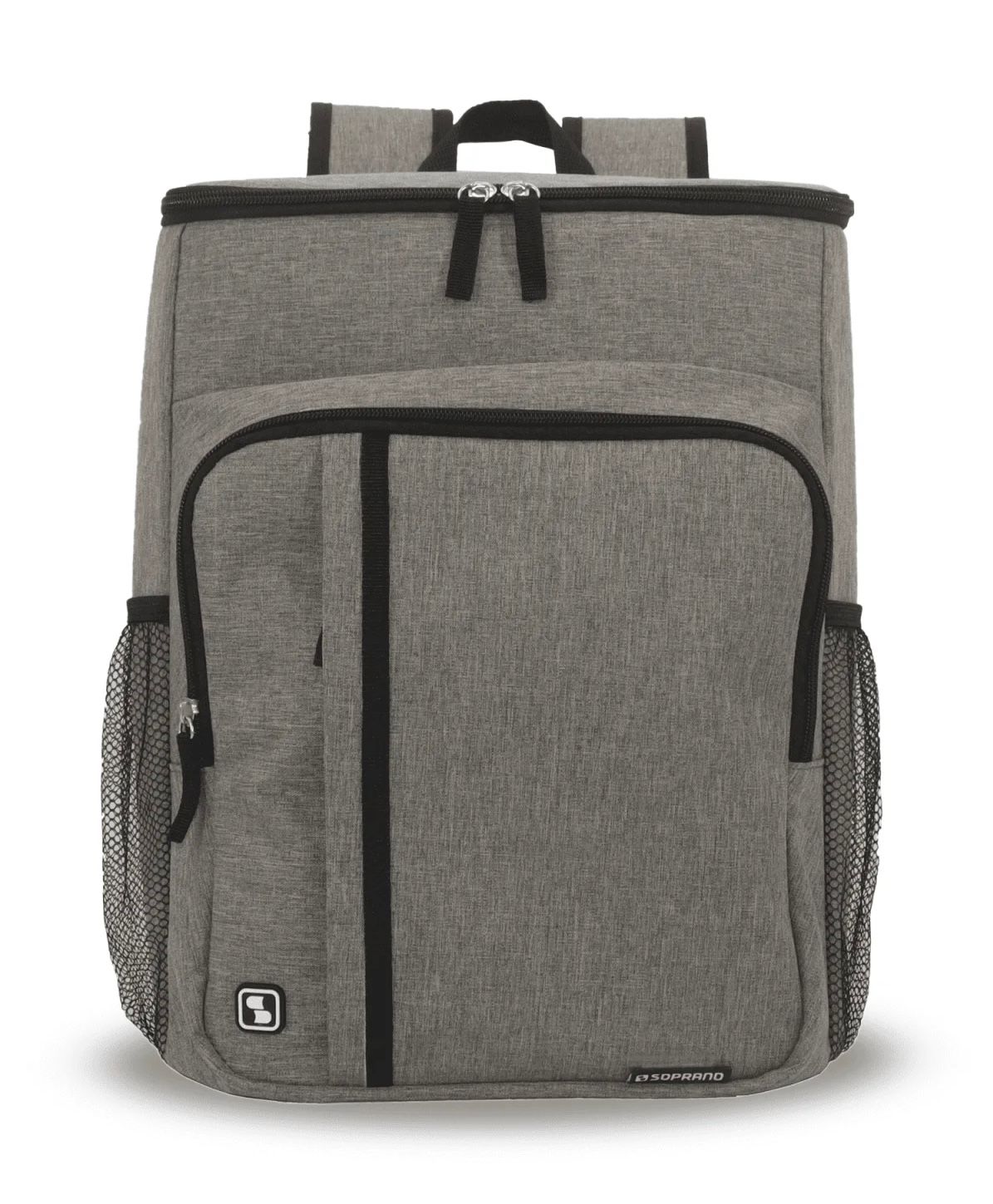 MOCHILA TÉRMICA EVEREST 15L CINZA/PRETO